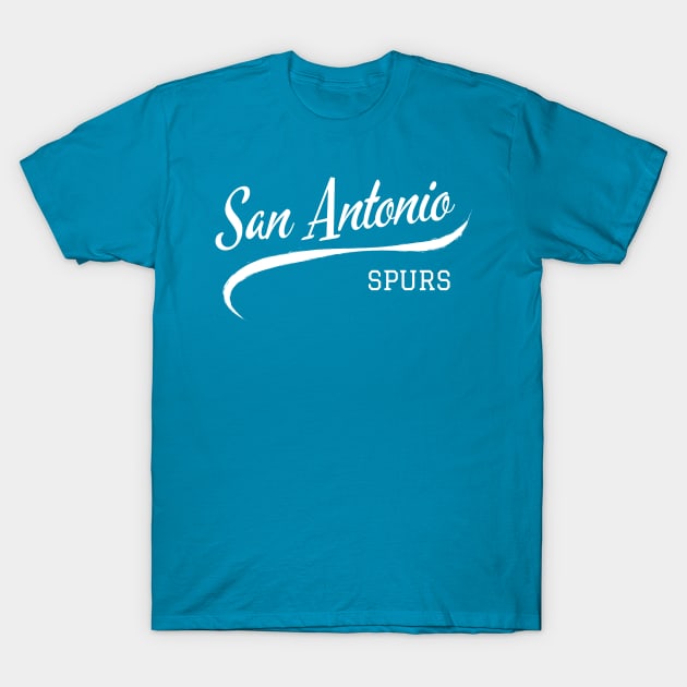 Spurs Retro T-Shirt by CityTeeDesigns